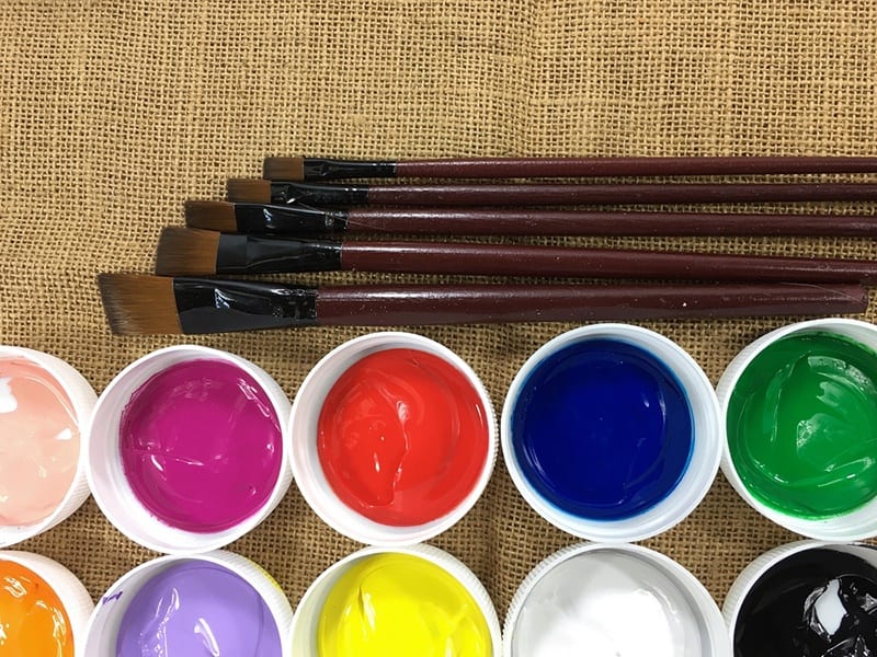 how to get rid of acrylic paint from hair