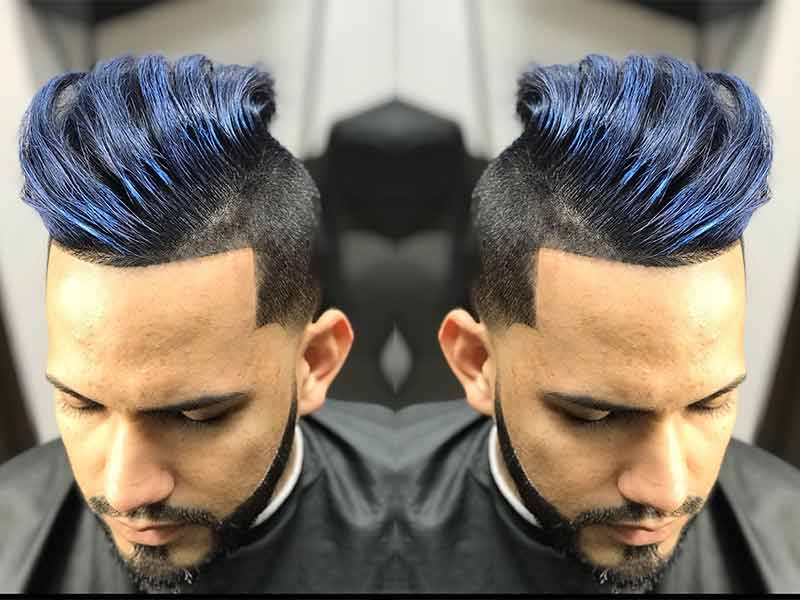 Dark Blue Hair Dye for Guys - wide 9