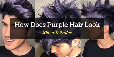 What does purple hair look like when it fades