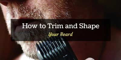 how to trim and shape beard properly